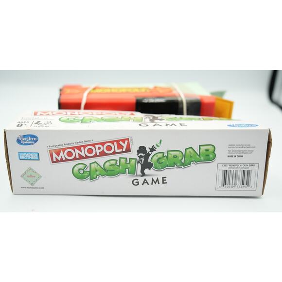 Monopoly Cash Grab Game New Hasbro Board Game - Picture 3 of 3